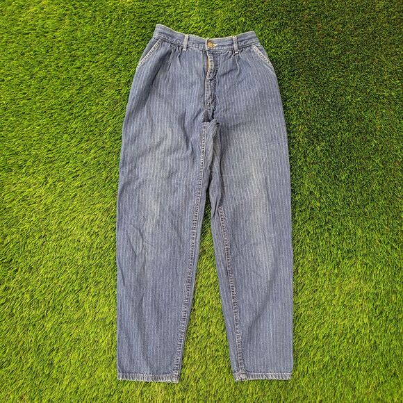 Vintage 70s LEE High-Rise Mom Jeans Womens 00/0 24x28 Blue - Picture 1 of 16